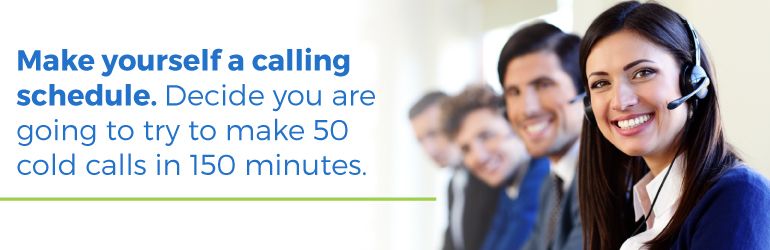 cold calling tips to minimize stress